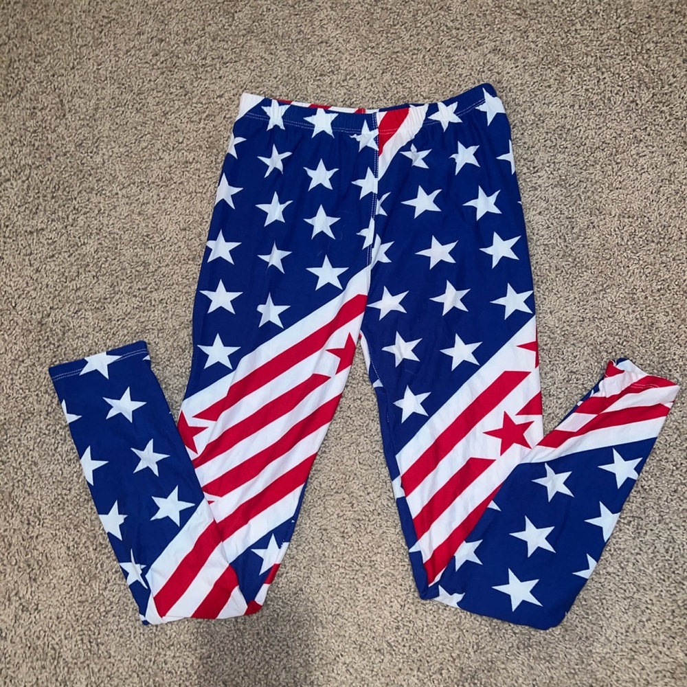 AMERICAN FLAG LEGGINGS